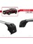 Mazda Cx-80 2024-2025 Arası ile Uyumlu Ace-2 Ara Atkı Tavan Barı Gri 2 Adet 3