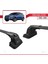 Ford Kuga (C520) 2013-2019 Arası ile Uyumlu Ace-3 Ara Atkı Tavan Barı Siyah 2 Adet 3