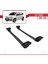 Fiat Panda (319) 2012-2021 Arası ile Uyumlu Ace-3 Ara Atkı Tavan Barı Siyah 2 Adet 5