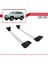Toyota Land Cruiser Prado (J120) 2002-2009 Arası ile Uyumlu Ace-3 Ara Atkı Tavan Barı Gri 2 Adet 5
