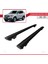 Ssangyong Rexton (Y290) 2012-2017 Arası ile Uyumlu Hook Model Ara Atkı Tavan Barı Siyah 2 Adet 3