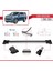 Ford Expedition 2018-2024 Arası ile Uyumlu Fly Model Ara Atkı Tavan Barı Gri 3 Adet 3