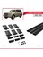 Toyota Land Cruiser (J100) 2003-2007 Arası ile Uyumlu Fly Model Ara Atkı Tavan Barı Siyah 3 Adet 5