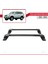 Toyota Land Cruiser Prado (J120) 2002-2009 Arası ile Uyumlu Ace-3 Ara Atkı Tavan Barı Siyah 2 Adet 4