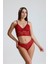 Dantel Detay Bralet Takım | Bordo 285 1