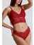 Dantel Detay Bralet Takım | Bordo 285 4