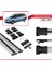 Renault Megane Grand Tour 2002-2008 Arası ile Uyumlu Fly Model Ara Atkı Tavan Barı Gri 2 Adet 5