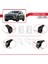 Chevrolet Trax 2024-2025 Arası ile Uyumlu Ace-2 Ara Atkı Tavan Barı Siyah 2 Adet 4