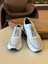 1074 Beyaz Cam Kırığı Hakiki Deri Erkek Sneakers 2