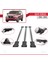 Buick Terraza Cxl 2004-2008 Arası ile Uyumlu Fly Model Ara Atkı Tavan Barı Gri 3 Adet 4