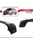 Kia Carens 2013-2019 Arası ile Uyumlu Ace-2 Model Ara Atkı Tavan Barı Siyah 2 Adet 3