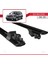 Seat Ibiza 4 (6j) St 2010-2017 Arası ile Uyumlu Hook Model Ara Atkı Tavan Barı Siyah 2 Adet 4