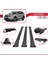 Nissan Rogue 2 (T32) 2014-2020 Arası ile Uyumlu Fly Model Ara Atkı Tavan Barı Siyah 3 Adet 4