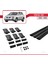 Pontiac Vibe 2003-2008 Arası ile Uyumlu Fly Model Ara Atkı Tavan Barı Siyah 3 Adet 5