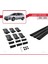 Jaguar X-Type Estate 2002-2009 Arası ile Uyumlu Fly Model Ara Atkı Tavan Barı Siyah 3 Adet 5