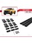 Ford Ranger (P703) 2022-2024 Arası ile Uyumlu Fly Model Ara Atkı Tavan Barı Siyah 3 Adet 5