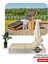 Katlanır Şezlong Minderi Fermuarlı Çantalı Cepli Foldpack 30 x 60 x 25 cm Bej 5