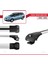 Renault Megane Grand Tour 2002-2008 Arası ile Uyumlu Ace-1 Ara Atkı Tavan Barı Gri 2 Adet 3