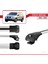 Pontiac Montana 2005-2009 Arası ile Uyumlu Ace-1 Ara Atkı Tavan Barı Gri 3 Adet 3