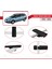 Renault Megane Grand Tour 2002-2008 Arası ile Uyumlu Basıc Model Ara Atkı Tavan Barı Siyah 2 Adet 4
