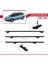 Renault Megane Grand Tour 2002-2008 Arası ile Uyumlu Basıc Model Ara Atkı Tavan Barı Siyah 2 Adet 5