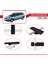 Renault Megane Grand Tour 2002-2008 Arası ile Uyumlu Basıc Model Ara Atkı Tavan Barı Siyah 3 Adet 4