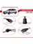 Jaguar X-Type Estate 2002-2009 Arası ile Uyumlu Ace-1 Ara Atkı Tavan Barı Gri 3 Adet 4