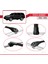 Toyota 4runner 2003-2009 Arası ile Uyumlu Ace-1 Ara Atkı Tavan Barı Siyah 3 Adet 4