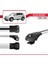 Nissan Murano 2002-2007 Arası ile Uyumlu Ace-1 Ara Atkı Tavan Barı Gri 2 Adet 3