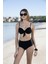 2511-600 Kadın Kaplı Yüksek Bel Bitili Bikini Takım 1