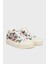 Desenli Logolu Kanvas Sneaker Ayakkabı Bayan Ayakkabı 2S5FSN001F20 101 3