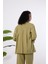 Açık Haki Regular Astarsız Mevsimlik Ceket 4