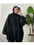 9033 - 2 Iplik Soft Yıkamalı Salaş Basic Kadın Sweatshirt 2