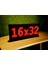 16X32 cm Kayan Yazı Tek Taraflı Dijital LED Tabela 1