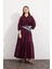 Mio Vual Elbise Burgonya 1