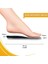 Darbe Emici Memory Foam Ayakkabı Tabanlığı, Çukur Tabanlar İçin, Kemer Destekli, 40-46 2