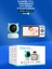 Wi- Fi Tuya App + Monitörlü 5'inç 1080P Gece Görüşlü Intercom Ip Bebek Kamerası 5