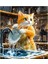 55 cm x 45 cm Bulaşıkcı Kedi Tasarımı Tezgah Üstü Bulaşık Kurutma Matı Bulaşıklık Kurutma Örtüsü 1