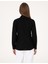 Kadın Siyah Slim Fit Uzun Kollu Gömlek 50313589-VR046 5