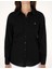 Kadın Siyah Slim Fit Uzun Kollu Gömlek 50313589-VR046 6