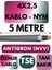 Öznur 4x2,5 Antigron (Nym) Kablo (Gri) Metre Seçenekli 1