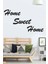 Siyah Ahşap Home Sweet Home Duvar Dekoru Salon Oturma Yatak Odası Kapı Süsü Için Tablo 1