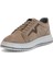 2182-DROPLAND Hakiki Deri Üst Kalite Anatomik Tabanlı Erkek Günlük Sneakers Ayakkabı - NKT02182-KUM-41 4