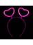 Glow Stick Karanlıkta Yanan Fosforlu Kalp Taç 12 Adet 4