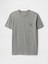 Erkek Gri Organik Pamuk Cepli T-Shirt 2