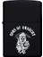 Sons Of Anarchy Desenli Kişiye Özel Isimli Benzinli Siyah Metal Çakmak 2