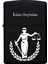 Adalet Terazisi Desenli Kişiye Özel Isimli Zippo Çakmak Benzinli Siyah Metal Çakmak 2 1