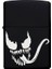 Venom Desenli Kişiye Özel Isimli Benzinli Siyah Metal Çakmak 2