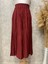 25Y3663 Etek Bel Lastikli Buruşuk Kumaş - Rumella - 25Y3663 - Bordo - 40 1