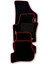 Seat Leon Mk2 2006-2012 Kırmızı Biye Fr Logolu Araca Özel Halı Oto Paspas 2